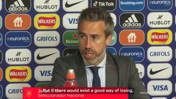 Spain Women head coach Jorge Vilda on 2-1 loss vs England
